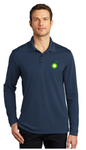 BP Dealer Dry Zone Long Sleeve Polo