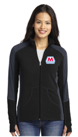 Marathon Dealer Ladies Colorblock Microfleece Jacket