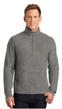 Dealer Heather Microfleece Quarter Zip Pullover
