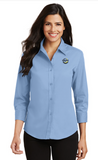 Crane Creek Asphalt Ladies Button Up Shirt