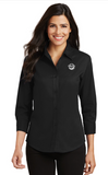 Crane Creek Asphalt Ladies Button Up Shirt