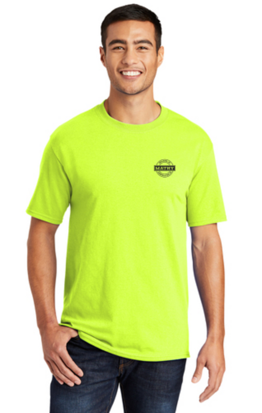 Safety Store Mathy Construction Company Tall Safety Short Sleeve