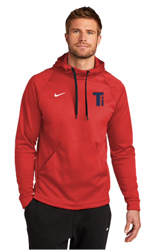 Team Iowa Nike Therma-FIT Pullover Fleece Hoodie