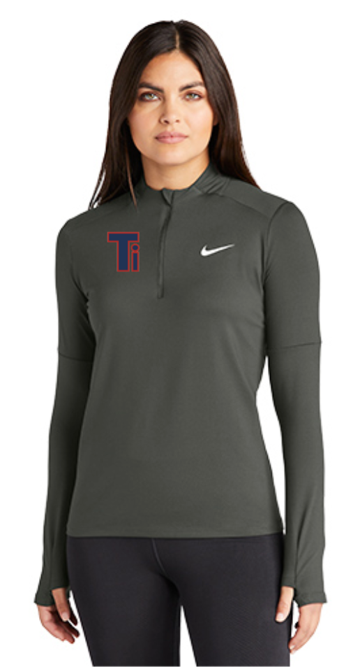 Team Iowa Nike Ladies Dri-FIT Element 1/2-Zip Top