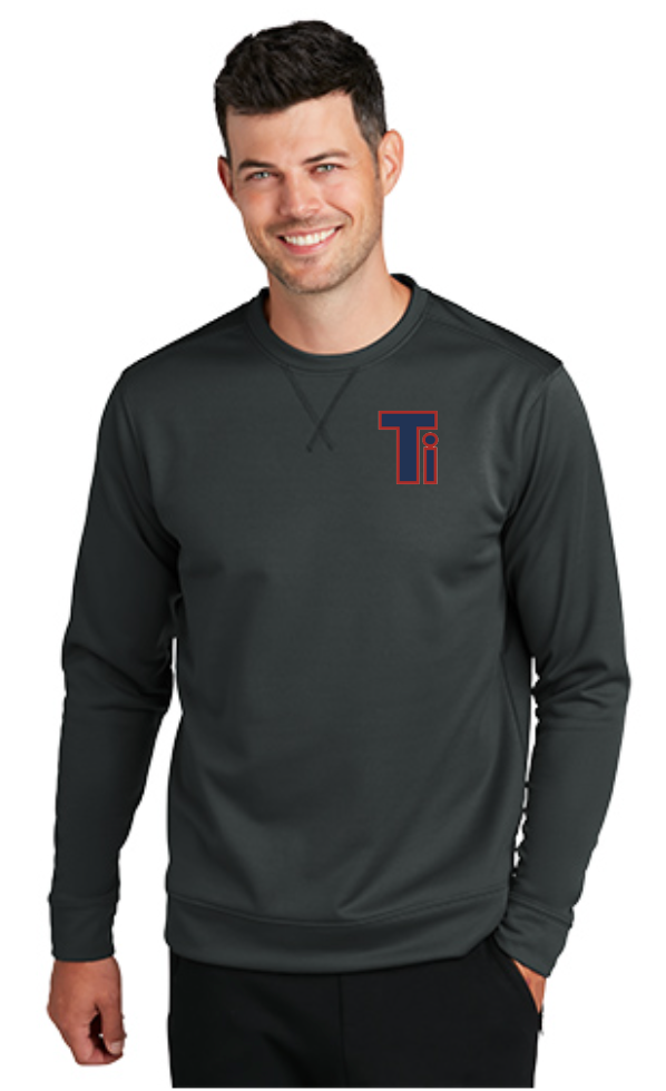 Team Iowa Port & Company® Performance Fleece Crewneck Sweatshirt