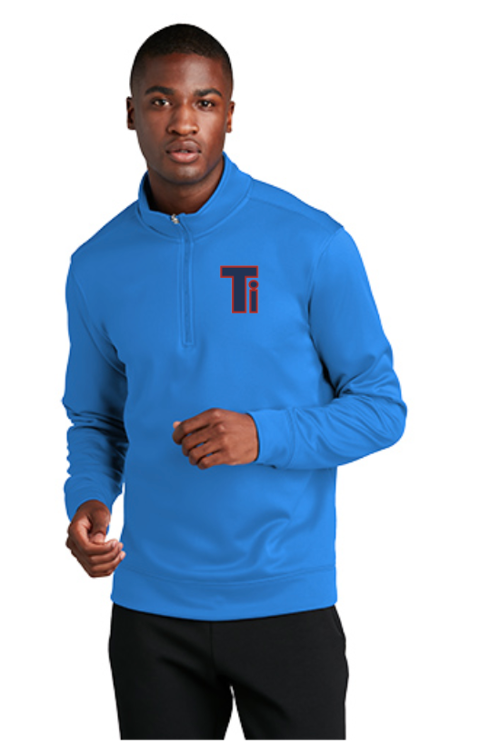 Team Iowa Port & Company® Performance Fleece 1/4-Zip Pullover Sweatshirt
