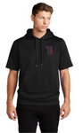TI Sport-Tek ® Sport-Wick ® Fleece Short Sleeve Hooded Pullover
