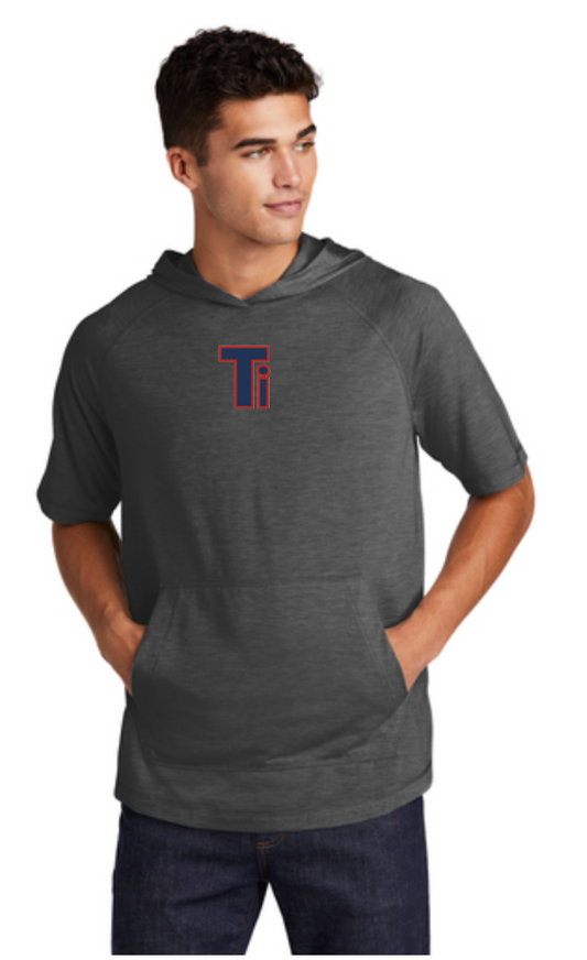 Team Iowa Sport-Tek ® PosiCharge ® Tri-Blend Wicking Short Sleeve Hoodie
