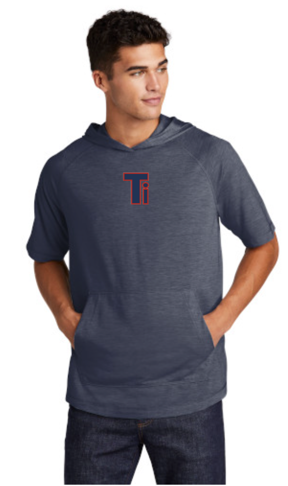 Team Iowa Sport-Tek ® PosiCharge ® Tri-Blend Wicking Short Sleeve Hoodie
