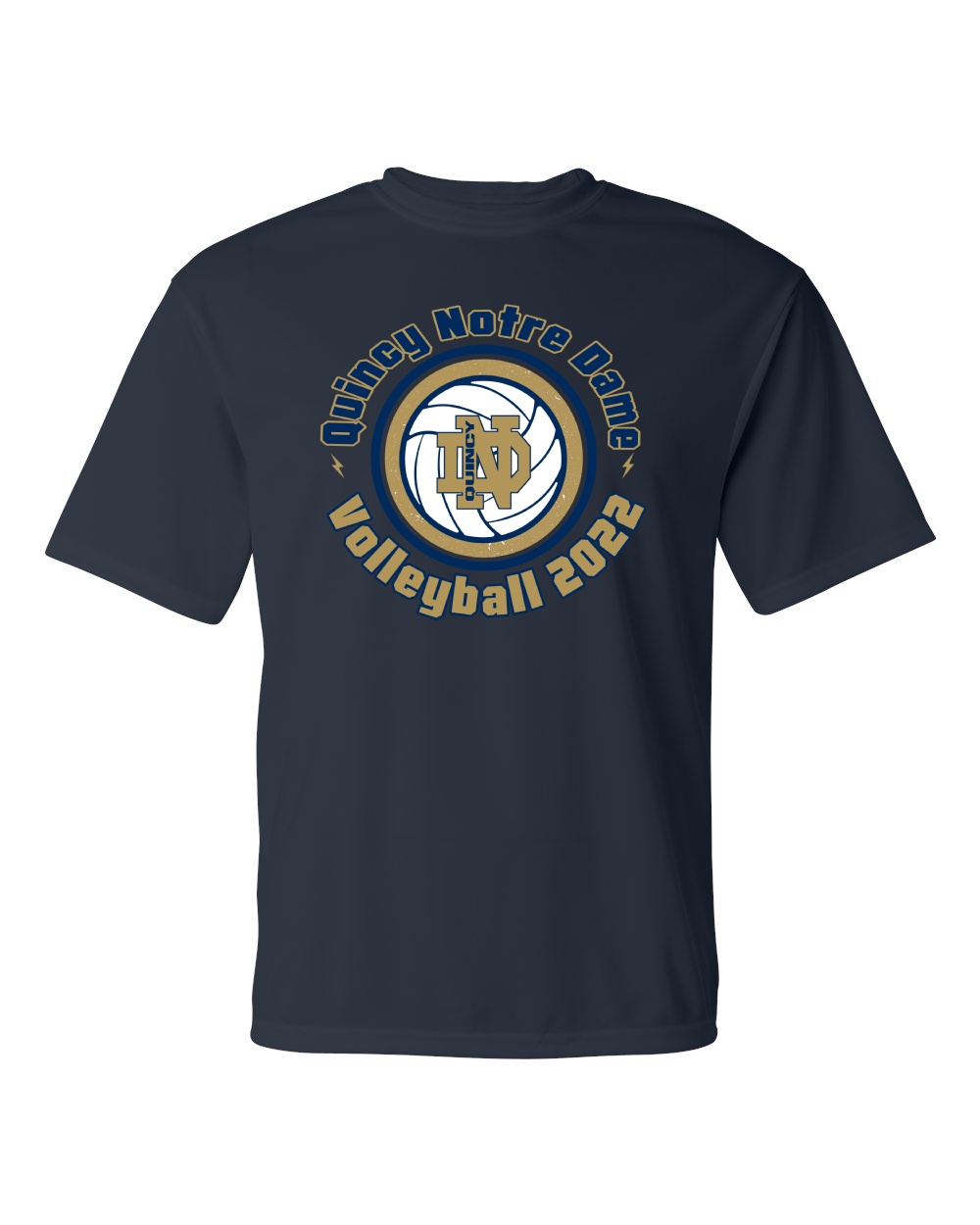 QND Volleyball Drifit Short Sleeve