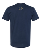Hearts of Joy International Pocket T-Shirt/ Navy