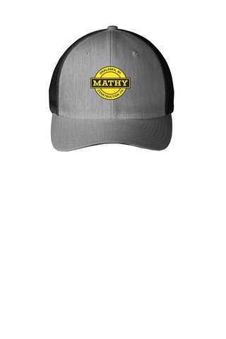 Mathy Construction Company Flexfit Mesh Back Cap